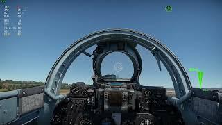 HEAD TRACKING WITH WEBCAM | War Thunder Simulator Battles | SU-7B