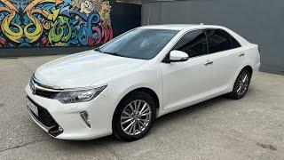 Toyota Camry vx55 2.5 2017г (14) обзор