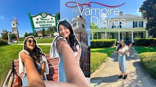 Visiting MYSTIC FALLS | The Vampire Diaries VLOG + first trip to Buc-ees!!