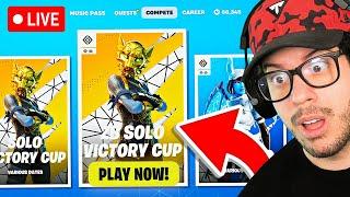 LIVE! - Fortnite SOLO CASH CUP and HACKER HUNTER! (Chapter 2 Remix)