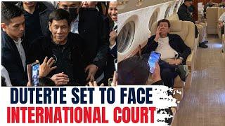 Duterte Arrest LIVE | Former Philippine President Rodrigo Duterte Lands In Rotterdam | ICC | Drugs