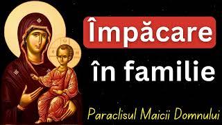 Paraclis pentru impacare in familie