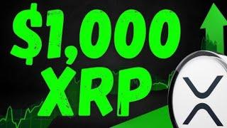 GOD SHOWED XRP PRICE SUDDENLY TO $1000.00!!