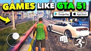 Top 10 Games Like GTA 5 & GTA 6 on iOS/Android 2024! High Graphics Role Playing Games! [Download]