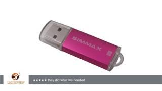 SIMMAX 5Pcs 8GB Usb Flash Drive Usb 2.0 Flash Drive Memory Stick Fold Storage Thumb Stick Pen(Five