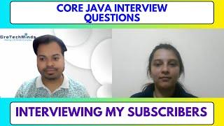 Java and Selenium Mock Interview for Experienced Candidate | Automation Testing/ SDET