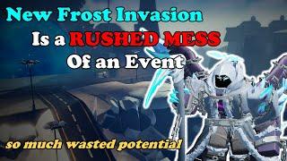 New Frost Invasion Is a RUSHED MESS Of An Event... || Tower Defense Simulator