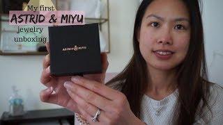 astrid & miyu jewelry unboxing