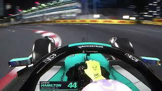 Lewis Hamilton's Onboard Lap | 2024 Singapore Grand Prix | #assettocorsa