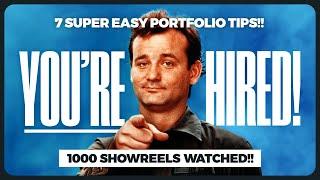 7 Showreel Tips to Help You Get Hired | Motion Design