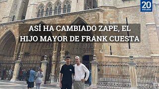 De llevarle en brazos a que le pase en altura: así ha cambiado #Zape, el hijo mayor de Frank Cuesta