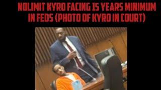 NoLimit Kyro Facing 15 Years Minimum In FEDS (Photo Of Kyro In Court)