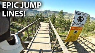 SENDING IT HUGE at the Kamloops Bike Ranch! - Fist Full of Dollars | Jordan Boostmaster