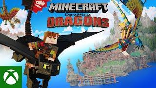 Minecraft Dreamworks How to Train Your Dragon DLC : Official Trailer