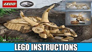 LEGO Instructions - Jurassic World - 76969 - Dinosaur Fossils: Triceratops Skull - Dinosaur Fossils