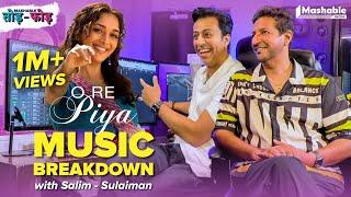 O Re Piya Music Breakdown with Salim-Sulaiman | Rahat Fateh Ali Khan | Mashable Todd-Fodd | EP04