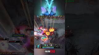 Unbelievable 1vs5 Leshrac Rampage #dota2 #shorts #leshrac #rampage