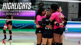 Voleibol Feminino | Campeonato Nacional: Sporting CP 3-0 SL Benfica