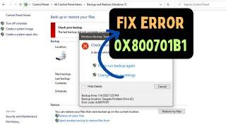 How to Fix Error 0x800701b1 on Windows 11