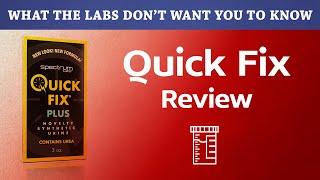 Quick Fix Synthetic Urine Review and Test