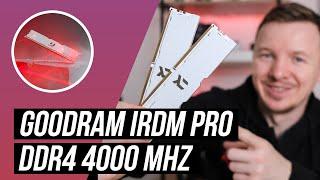 GOODRAM IRDM PRO DDR4 4000 МГц (Hollow White): память на вырост