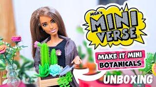 Unboxing Miniverse PLANTS! Potting miniature plants for my NEW project!