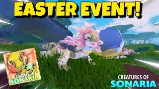 EASTER EVENT! MINIGAME GUIDE! NEW CREATURES! | Creatures of Sonaria