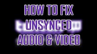 Twitch - How to Fix Unsynced Video/Audio and Stuttering #2 (Google Chrome) 2022