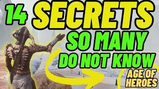 Conan Exiles Age of Heroes 14 secrets you need to know! old and new players!