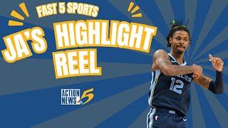 Fast 5 Sports: Ja's highlight reel moves power Grizz