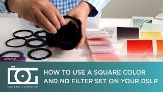 TUTORIAL | Square Filters - How to Attach, Detach and Use Square Filters For CANON NIKON