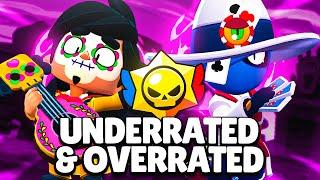 The MOST Underrated & Overrated Brawlers in Ranked