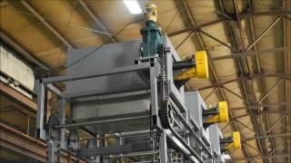Vertical Conveyor Oven for Drying Soil Samples
