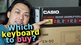 Korg EK-50 vs Casio CT-X5000 | Which is the better keyboard?