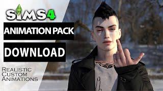 Sims 4 Animation pack Download | Realistic Animation Pack