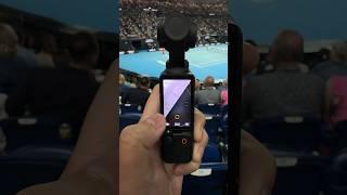 DJI OSMO pocket 3 + Black Pro Mist filter at the Australian Open. How to film cinematic footage.