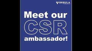 Meet our CRS ambassadors : Stella