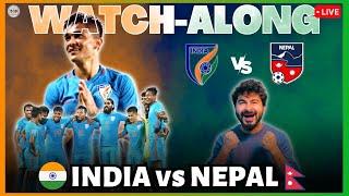 India v Nepal | Live Reaction & Watch-Along | SAFF Championship 2023