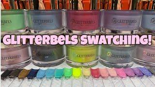 Glitterbels Coloured Acrylic Swatches