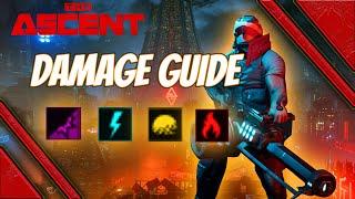 The Ascent - all damage types guide - how to get the most damage from your weapons guide