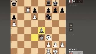 Защита Нимцовича. #7. Nimzowitsch Defense  Linksspringer Variation