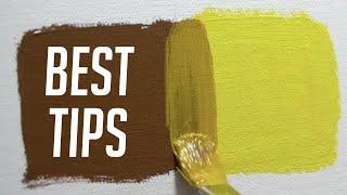 My 10 Best TIPS for OIL PAINTING