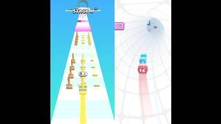 Brush Rush VS Tube Jelly Slide #game #toiletrush  #shorts  #iosgameplay (Android, iOS)