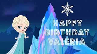 Happy Birthday Valeria - greeting card video ️