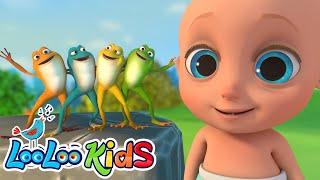 The Little Green Frog - Fun Songs for KIDS | LooLoo Kids Nursery Rhymes and Children's Songs