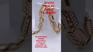 Braslet Gr 6.60Sm 186.680000 TELEGRAMGA YOZING @tilla999uz instagram tillauz999 tel 998999812686