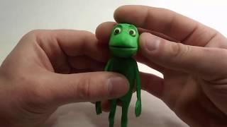 Лепим Танцующего Инопланетянина...We Sculpt A Dancing Alien...