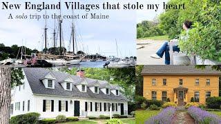 A New England Village Where The Mountains Kiss the Sea | A Solo Journey To Coastal Maine