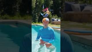 Blippi’s a MERMAID TOO‍️! #littleangel #shorts