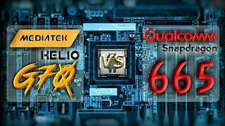 MediaTek Helio G70 vs Snapdragon 665CPU|GPU|AnTuTu Benchmark !!